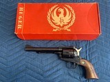 SOLD————RUGER BLACKHAWK 41 MAGNUM, 4 5/8” BARREL, LIKE NEW IN THE BOX - 1 of 5