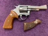 SMITH & WESSON 63 NO DASH, 4” STAINLESS, 22 LR., TARGET & REGULAR GRIPS, LIKE NEW IN THE BOX - 2 of 5