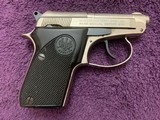 BERETTA 21A, STAINLESS, 22 LR., HIGH COND - 2 of 4
