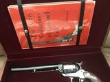 COLT COLONEL SAMUEL COLT SESQUICENTENNIAL 1914-1964, SINGLE ACTION ARMY 7 1/2” BARREL, 2ND GENERATION SINGLE ACTION COLT, NEW IN PRESENTATION BOX - 2 of 7
