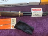 HENRY SLIDE GATE HO24, 30-30 CAL., GOLDEN RECEIVER, 20” BARREL, CHECKERED WALNUT, NEW IN THE BOX - 2 of 5