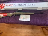 RUGER AMERICAN 450 BUSHMASTER CAL. 16” BARREL, NEW IN THE BOX WITH OWNERS MANUAL, ETC. - 1 of 5