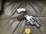 COLT PYTHON 357 MAGNUM, 2 1/2” BRIGHT NICKEL, NEW UNFIRED, UNTURNED, 100% COND. IN THE BOX, WITH OWNERS MANUAL, ETC. - 2 of 5