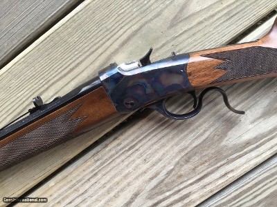 WINCHESTER 1885, OCTAGON BARREL, 17 MACH 2 CAL. HIGH COND. - Image 5 of 7