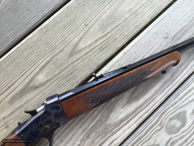 WINCHESTER 1885, OCTAGON BARREL, 17 MACH 2 CAL. HIGH COND. - Image 6 of 7