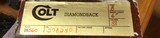 COLT DIAMONDBACK 38 SPC., 6” BLUE, LIKE NEW IN THE BOX WITH OWNERS MANUAL, HANG TAG, COLT LETTER, ETC. THE 6” 38 SPC. ARE VERY SCARCE - 4 of 4