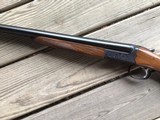 ITHACA 100, 20 GA. 28” MOD & FULL, ENGRAVED RECEIVER, WITH MALLARD DUCK IN FLIGHT, AND ROOSTER
PHEASANT IN FLIGHT, 99% COND. - 5 of 7