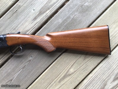 ITHACA 100, 20 GA. 28” MOD & FULL, ENGRAVED RECEIVER, WITH MALLARD DUCK IN FLIGHT, AND ROOSTERPHEASANT IN FLIGHT, 99% COND. - Image 2 of 7