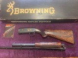 SOLD———BROWNING M-12, GRADE 5, 20 GA., 26” MOD. CHOKE, NEW IN THE BOX - 1 of 5