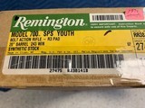 REMINGTON 700 YOUTH, 243 CAL. 20” BARREL, NEW UNFIRED IN THE BOX - 5 of 5