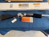 HENRY ALL WEATHER, SIDE GATE 30-30 CAL., NEW UNFIRED IN THE BOX