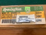 REMINGTON 870 WINGMASTER 410 GA., ENHANCED ENGRAVED RECEIVER, 25” MOD. CHOKE, NEW IN THE BOX - 5 of 5