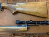 SOLD———BROWNING BELGIUM ATD, LR. CAL. MFG 1968, 99% COND., EQUIPPED WITH 4X REDFIELD 3/4” SCOPE, ALL COMES iIN AIRWAY CASE, - 5 of 5