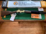 HENRY GOLDEN BOY, 30-30 CAL., OCTAGON BARREL, NEW IN THE BOX WITH OWNERS MANUAL - 1 of 4