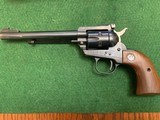 RUGER SINGLE SIX, 22 LR. & 22 MAG., 6 1/2” BARREL, SN. 60-90164, LIKE NEW IN THE BOX - 3 of 5