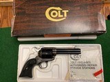 COLT SAA, 45 COLT CAL., 4 3/4” BARREL, 3RD GENERATION, NEW UNFIRED IN THE BOX - 1 of 5