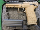 KELTEC PMR, 22 MAGNUM, TAN COLOR, AS NEW IN THE BOX - 3 of 4