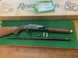 REMINGTON 870 WINGMASTER 28 GA., 25” REM CHOKE, VENT RIB, GOLD TRIGGER, NEW UNFIRED IN THE BOX WITH 3 CHOKE TUBES, WRENCH & OWNERS MANUAL - 4 of 5