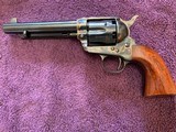 UBERTI SAA, 44 CAL., BLACK POWDER, 5 1/2” BARREL, NEW UNFIRED IN THE BOX - 3 of 5