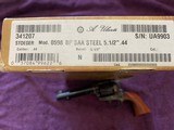 UBERTI SAA, 44 CAL., BLACK POWDER, 5 1/2” BARREL, NEW UNFIRED IN THE BOX - 5 of 5