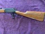 WINCHESTER 9422, 22 MAGNUM CAL., EARLY MODEL WITH SILVER MAGAZINE TUBE, 99% COND - 3 of 5