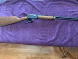 WINCHESTER 9422, 22 MAGNUM CAL., EARLY MODEL WITH SILVER MAGAZINE TUBE, 99% COND - 1 of 5