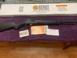 HENRY SIDE GATE, LEVER ACTION, MODEL X, 30-30 CAL. NEW UNFIRED IN THE BOX - 1 of 5