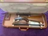 BROWNING BELGIUM TAKEDOWN, 22 LR., WHEEL SIGHT, IN HARTMAN CASE, HIGH COND. - 1 of 4