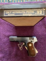 COLT 1903, 32 AUTO, MFG. 1928, SERIAL NO. 4761xx, 99% COND. IN THE BOX WITH OWNERS MANUAL, ETC. - 6 of 6