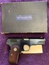 COLT 1903, 32 AUTO, MFG. 1928, SERIAL NO. 4761xx, 99% COND. IN THE BOX WITH OWNERS MANUAL, ETC. - 2 of 6