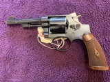 SMITH & WESSON REGULATION POLICE 38 S&W, CAL. 4” BARREL, HIGH COND - 2 of 5