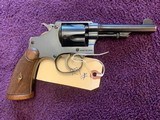 SMITH & WESSON REGULATION POLICE 38 S&W, CAL. 4” BARREL, HIGH COND