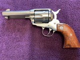 RUGER OLD MODEL VAQUERO 40 S&W CAL 4 5/8” BARREL, GLOSS STAINLESS 99% COND. - 2 of 4