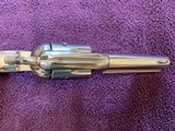 RUGER OLD MODEL VAQUERO 40 S&W CAL 4 5/8” BARREL, GLOSS STAINLESS 99% COND. - 3 of 4