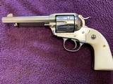 SOLD———RUGER VAQUERO BODLEY NEW MODEL 357 MAGNUM, 5 1/2” BARREL, GLOSS FINISH, LIKE NEW IN THE BOX - 1 of 5