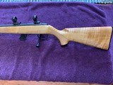 REMINGTON 541T,22 LR., MAPLE STOCK, LEUPOLD BASES & RINGS, 99+% COND. - 3 of 5