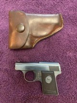 WALTHER M-9, 25 ACP., WITH HOLSTER, HIGH COND. - 1 of 4