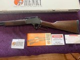 HENRY BIG BOY, “STEEL” 357 MAGNUM, 20” BARREL, WITH SCOPE MOUNT, AS NEW IN THE BOX - 4 of 5