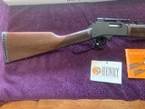 HENRY BIG BOY, “STEEL” 357 MAGNUM, 20” BARREL, WITH SCOPE MOUNT, AS NEW IN THE BOX - 3 of 5