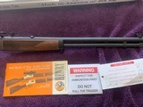 HENRY BIG BOY, “STEEL” 357 MAGNUM, 20” BARREL, WITH SCOPE MOUNT, AS NEW IN THE BOX - 2 of 5