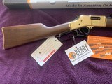 HENRY BIG BOY “GOLDEN BOY” 44 MAGNUM, 20” OCTAGON BARREL, NEW UNFIRED IN THE BOX - 3 of 5