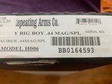 HENRY BIG BOY “GOLDEN BOY” 44 MAGNUM, 20” OCTAGON BARREL, NEW UNFIRED IN THE BOX - 5 of 5