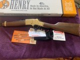 HENRY BIG BOY “GOLDEN BOY” 44 MAGNUM, 20” OCTAGON BARREL, NEW UNFIRED IN THE BOX - 4 of 5