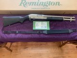 REMINGTON 870 “MARINE” MAGNUM, 3” 12 GA., 18” CYLINDER BORE BARREL, NEW UNFIRED IN THEBOXWITH OWNERS MANUAL - 1 of 5