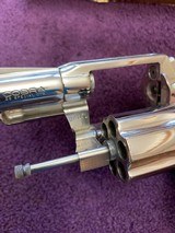 COLT COBRA 38 SPC., 2” BRIGHT NICKEL, SERIAL NO. H78171, LIKE NEW IN THE BOX WITH OWNERS MANUAL, ETC., NO WEAR ANYWHERE ON THIS GUN OR GRIPS. - 4 of 5