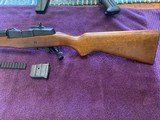 RUGER MINI-14 RANCH RIFLE, SN- 187x, WITH FOLDING STOCK AND SCOPE RAIL, ONE MAG., HIGH COND. - 2 of 5