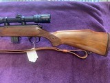 MARLIN 882, 22 MAGNUM, JM MARKED, MICRO GROOVE BARREL, MONTE CARLO, CHECKERED WALNUT STOCK, 3X9 SWIFT SCOPE & LEATHER SLING - 2 of 5