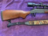 HARRINGTON & RICHARDSON ULTRA SLUG GUN, 20 GA., 24” BARREL, WITH BUSHNELL VARIABLE 1.5 X 4.5 X SCOPE & SLING, 99% COND. - 3 of 5