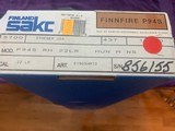 SOLD———SAKO FINNFIRE P94S, 22 LR. 21” BARREL, MFG IN FINLAND, LIKE NEW IN THE BOX WITH SCOPE RINGS - 5 of 5