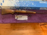 SOLD———SAKO FINNFIRE P94S, 22 LR. 21” BARREL, MFG IN FINLAND, LIKE NEW IN THE BOX WITH SCOPE RINGS - 1 of 5